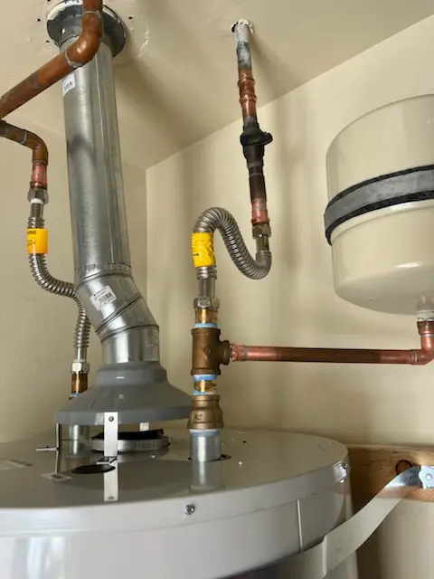 Water heater installation and plumbing repair in North Haven